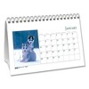 Earthscapes Recycled Desk Tent Monthly Calendar, Puppies Photography, 8.5 x 4.5, White Sheets, 12-Month (Jan to Dec): 2025 - image 2 of 3