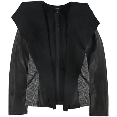 Alfani Womens Draped Jacket