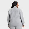 Women's French Terry Pullover Sweatshirt - Ava & Viv™ - 2 of 3