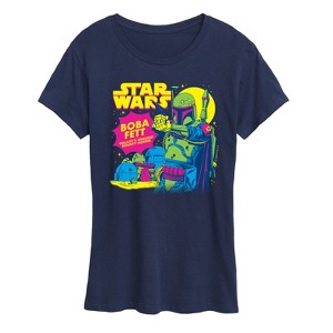 Women's - Star Wars - Boba Fett Bounty Hunter Short Sleeve Graphic T-Shirt - 1 of 4