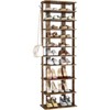 Tree City - Large 10-Tier 62'' Double Row Shoe Rack for Entryway & Mudroom ¨C Wooden Organizer Holds 20¨C24 Pairs - 2 of 4