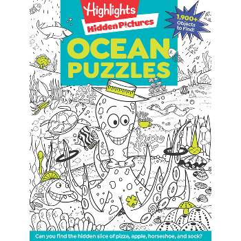 Ocean Puzzles - (Highlights Hidden Pictures) (Paperback)
