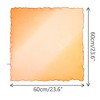 INSPIRE CHIC Women's Gradient Color Chiffon Small Square Colorful Lightweight Soft Sheer Ruffle Scarves 1Pc - 3 of 4