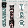 HTUTWOO Cartoon Embossed Band Compatible with Apple Watch Bands 40mm 38mm 44mm 45mm 41mm 42mm 49mm,for iWatch Series 10 9 8 7 6 5 4 3 2 1 Ultra - 2 of 4