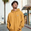 Dalix Ghost Embroidery Washed Hoodie Sweatshirt Fleece Relaxed Fit Lounge Mens - 4 of 4