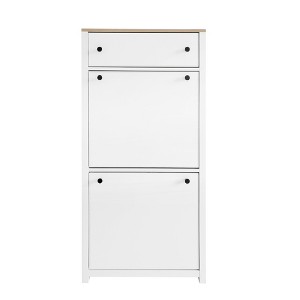 Bella Depot 47.2''W Shoe Cabinet with Drawer - 1 of 4