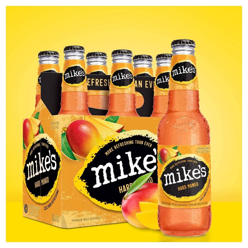 Mike&#39;s Hard Mango Punch - 6pk/11.2 fl oz Bottles, 4 of 7