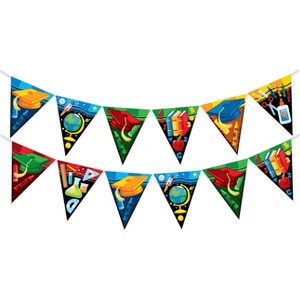 Treasures Gifted Kindergarten Graduation Banner Pennant - Kindergarten Graduation Party Decorations - 1 Pack - 1 of 1
