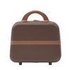 Maggift 4 PCS Bag and Luggage Sets, with 4 Spinner Wheels Lightweight Suitcase, Suitable for business trips and travel, Brown, 20.1"*12.4"*30.3" - 4 of 4
