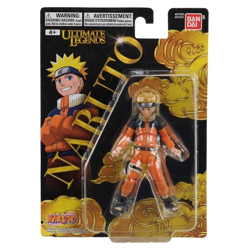 Bandai Anime Heroes Naruto - Naruto Uzumaki 6.5-in Action Figure with  Accessory Pack