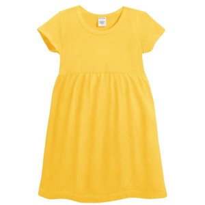 City Threads Soft Organic Cotton Empire Short Sleeve Sundress - USA-Made - 1 of 4