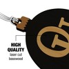 Oakland University Secondary Logo Wood Christmas Tree Holiday Ornament - 3 of 4