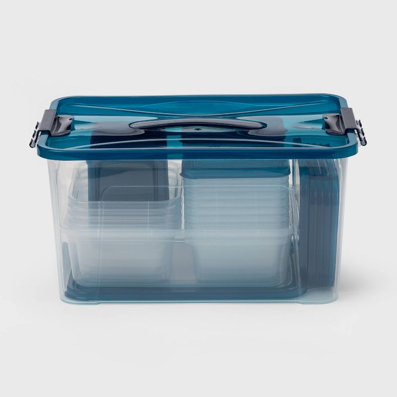 50pc Food Storage Container Set Blue - Room Essentials&#8482;, 2 of 3