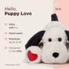 Bearington Puppy Love Valentine Stuffed Animal, 14 Inch Valentines Puppy, Valentines Dog Plush - 2 of 4