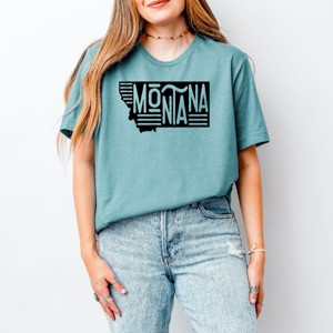 Simply Sage Market Montana Typography Short Sleeve Tee - 1 of 4