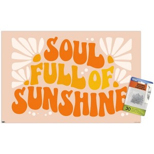 Trends International Hey Happy - Soul Full Of Sunshine Unframed Wall Poster Prints - 1 of 4