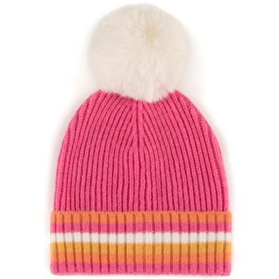 Shiraleah Pink Parker Beanie