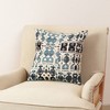 Anybear 18x18 Kantha Printed Reversible Cushions - 2 of 4