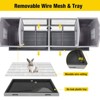 Aivituvin Wooden Large Rabbit House| Indoor Rabbit House-AIR68 - 3 of 4