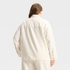 Women's Studded Chore Denim Jacket - Universal Thread™ White - 2 of 4