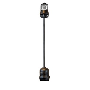 Novelty Lights E26 Medium Base 6 Inch Light Socket Extension Drop Cord, Commercial Grade for Outdoor String Lights, UV and Weather Resistant, Max 11 - 1 of 4