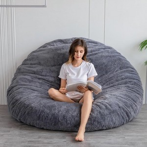 HDZNVF Bean Bag Chair Bed for Adults - 1 of 3