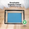 KeaBabies Mini Crib Sheets for Baby Girls, Boys, 2-Pack Soothe Pack and Play Sheets Fitted, Organic Pack N Play Mattress Sheet - 2 of 4