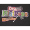 Charms Mini-Pops Distressed Logo Women's Black Cropped Tee - 2 of 3