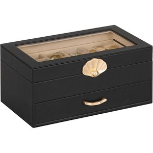 3-Drawer Jewelry Box and Display Organizer for Earrings and Necklaces - 1 of 4