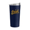NCAA Notre Dame Fighting Irish 20oz Powder Coat Tumbler - 2 of 2