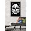 Trends International Episodic Drawing - Floral Skull Framed Wall Poster Prints - 2 of 4