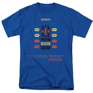Knight Rider Kitt Consol Adult T-Shirt - 1 of 4