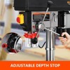 13 in Floor Drill Press,  288-3084 RPM Variable Speed Cast Iron Bench Drill Press, 0-45° Tilting Worktable, Tabletop Drilling Machine for Wood Metal - 3 of 4