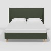 Encino Wingback Platform Bed in Dry Velvet - Threshold™ designed with Studio McGee - 2 of 4