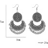 Boho Dangle Earrings with Moon, Disc & Tassel - Bohemian Hypoallergenic Drop Earrings for Women - 4 of 4