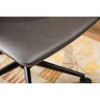 Roundhill Furniture Cesena Faux Leather 360 Swivel Air Lift Office Chair, Antique Gray - 3 of 4