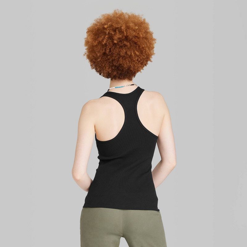 Women's Ribbed Tank Top - Wild Fable™, 4 of 9