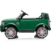 Garvee 12V Licensed Land Rover Ride-On Car for Kids with Remote Control MP3 Player LED Lights and Dual Motors - 2 of 4