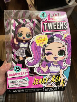 Poupée L.O.L Surprise Tweens Série 4 - Jenny Rox Mga : King Jouet, Barbie  et poupées mannequin Mga - Poupées Poupons