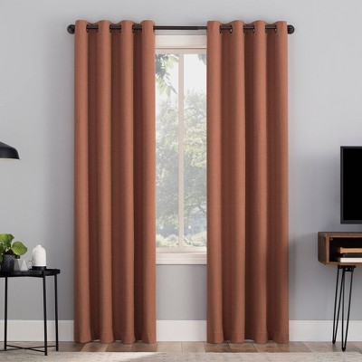 Set Of 2 Bensen 100% Blackout Grommet Top Curtain Panel - Exclusive Home :  Target