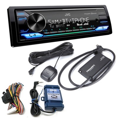 JVC KD-X380BTS Digital Media Receiver featuring Bluetooth® / USB / SiriusXM  /  Alexa / 13-Band EQ / Variable-Color Illumination / JVC Remote App
