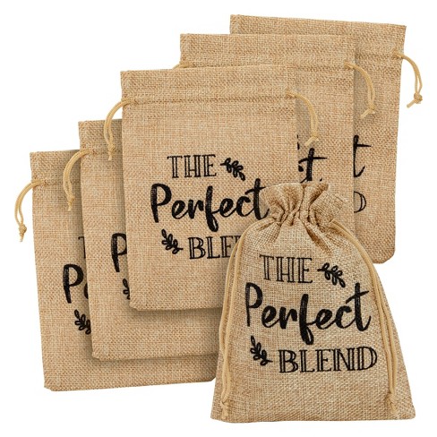 Burlap hot sale treat bags