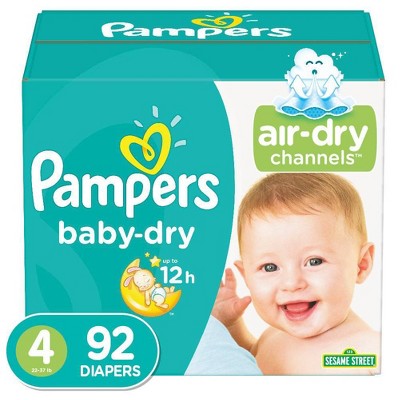 Pampers Baby Dry Diapers - (Select Size 