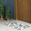 20"x34" Winter Trees Scatter Rug White and Blue - Room Essentials™ - 2 of 4
