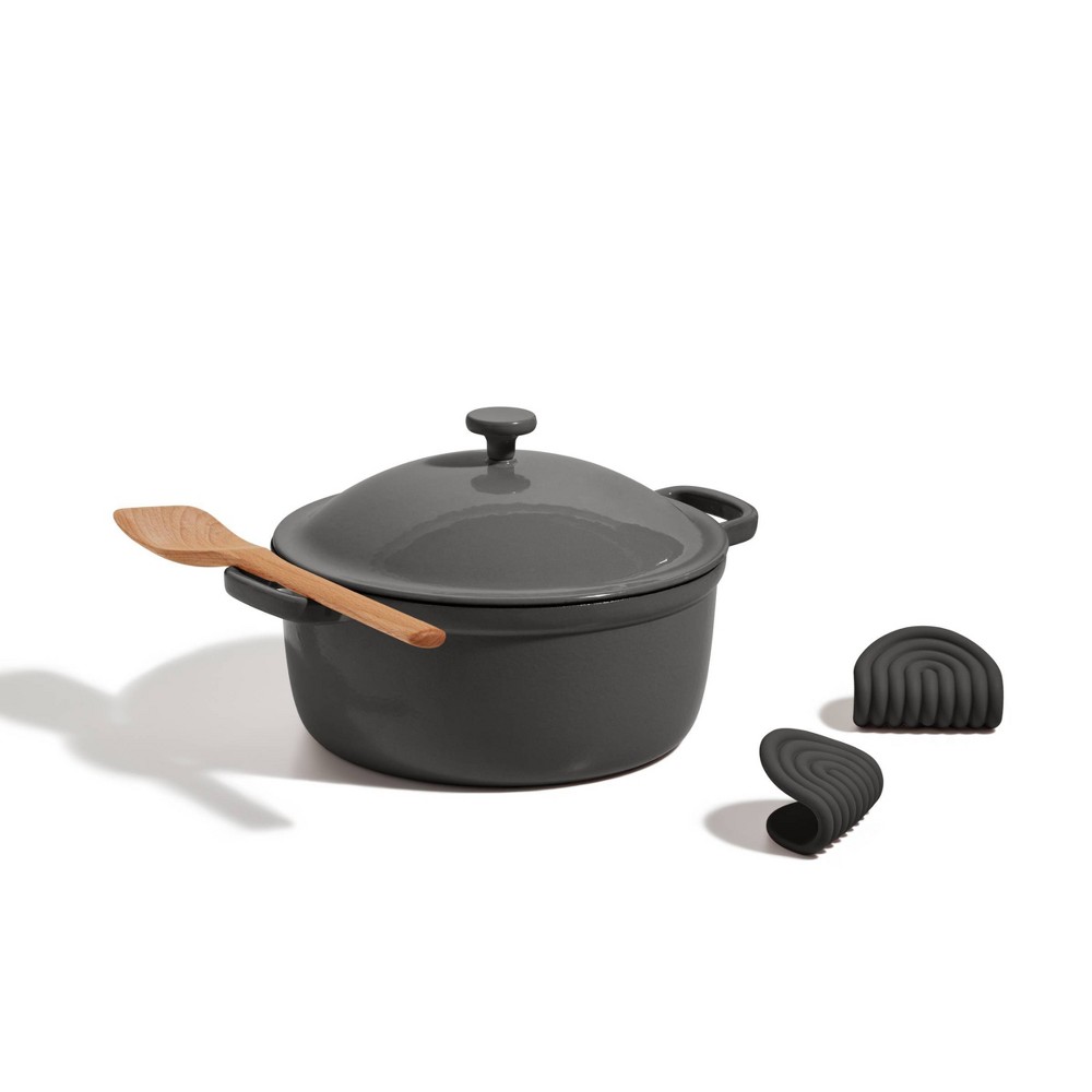 Photos - Pan Our Place 5.5qt 10.5" Cast Iron Perfect Pot - Char