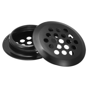 Unique Bargains Stainless Steel Dust-Proof Mesh Hole Circular Soffit Vent 10 Pcs - 1 of 4