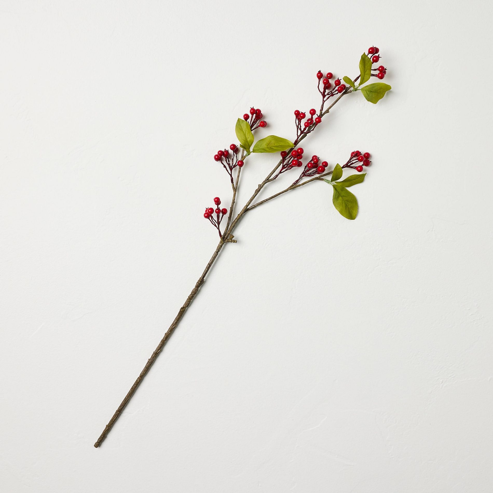 25" Red Berry Artificial Stem - Hearth & Hand™ with Magnolia