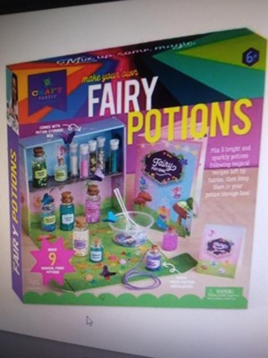 FUNZBO Fairy Polyjuice Potions Kit - Magic Potions Crafts for Girls Ages  6-8, Birthday Gifts for 6 7 8 9 10 Year Old Girls, Fairy Garden Kit for  Girls