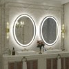 Apmir Super Bright 192 LEDs/m Lighted Anti-Fog Oval Wall Mirror in Tempered Glass, 3-Year Warranty - 3 of 4