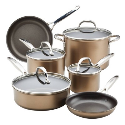 Anolon Advanced Home 11pc Set Bronze : Target